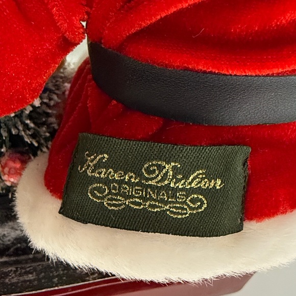 Karen Didion Originals Red and White Santa Figurine - Picture 4 of 5